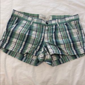 Abercrombie Plaid Shorts